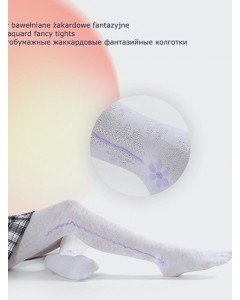 Жаккардовые колготки 4 цвета
